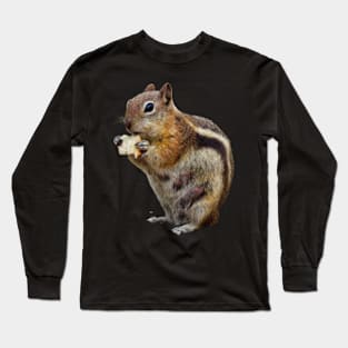 cute chipmunk Long Sleeve T-Shirt